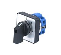 1pcs SZW26/LW26-20 0-2.1 1 Pole 4 Terminals 3-Ways 64X64/48X48mm Panel Ui 660V Selector Mult Gears Universal Changeover Switch(0-2.1 0 1 2 64X64mm)