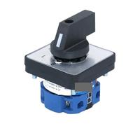 1PCS SZW26/LW26-20/0-2.1 Pole Dual Ways 3 Position 0-1-2 Selector 4 Terminal 20A 660V Universal Changeover Cam Switch LW39B(0-2.1 0 1 2 64X64mm)
