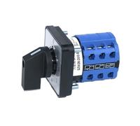 1PCS SZW26/LW26-20 0-5.3 Multi Circuit Controls Five Positions 3 Poles Rotating Conversion Cam Switch For 20A 660V Diagrams(0-5.3 64X64mm)