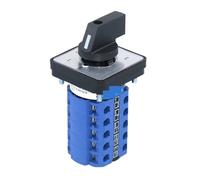 1pcs SZW26/LW26-20/0-5.5 6 Positions 6-Way 20A 660V 5 Phase Mechanical External Universal Changeover Selector Control Switch(0-5.5 48X48mm)