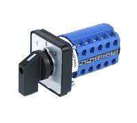 1pcs SZW26/LW26-20 1-0-2 5 Phase 20 Screws 20A 660V Transfer Rotary Switch Changeover Control Switch 64X64/48X48 mm(D505.5 1 0 2 48X48mm)