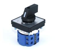 1PCS SZW26/LW26-20 2 Poles 8 Terminals 20A Cam Switches Universal Changeover Switch On Off 660V 64X64 Mm 48X48 Mm Panel Mount(C04.2 0 1 48X48mm)