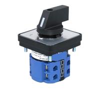 1PCS SZW26/LW26-20 20A 660V 0-1-2-3-4 Two Pole Five Position 64X64 48X48 Mm Panel Rotary Universal Changeover Cam Switch(0-4.2 48X48mm)