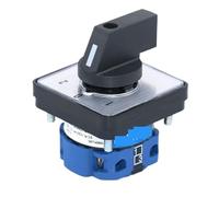 1pcs SZW26/LW26-20 20A 660V 1-0-2 Phase Four Terminals 64X64 48X48 Mm Panel Transfer Rotary Universal Changeover Cam Switch(D101.1 1 0 2 48X48mm)