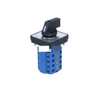 1pcs SZW26/LW26-20 20A 660V OFF ON 4 Phase 2-Way 16 Terminals Panel Mount Power Transfer Cam Switch For Electrical Control(C08.4 OFF ON 64X64mm)