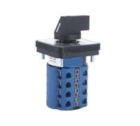 1PCS SZW26/LW26-20 4 Poles 16 Screw Terminals 20A 660V 64X64/48X48 mm Panel Power Knob Selection Cam Rotary Changeover Switch(0-8.4 64X64mm)