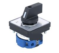 1PCS SZW26/LW26-20 64/48mm Panel 1 Pole ON-OFF-ON 3 Lines 4 Terminals Selector Transfer Manual Cam Latching Switch 660V 20A(D101.1 1 0 2 64X64mm)