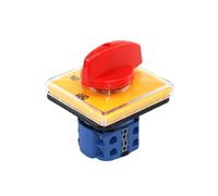 1pcs SZW26/LW26-20 C04.2 20A 660V OFF ON 2 Position 8 Screws 64X64 mm Panel Manual Transfer Universal Changeover Cam Switch