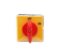 1pcs SZW26/LW26-20 C04.2 660V 20A Two Position OFF-ON 8 Screws Manual Transfer Universal Changeover Cam Switch 64X64 mm Panel