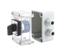 1pcs SZW26/LW26-20 D202.2 20A 2 Pole 8 Screws Rotary Universal Cam Changeover Switch With Waterproof And Dustproof Sealed Box