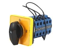 1pcs SZW26/LW26-20 D307.5GL 20A 5 Poles 20 Screws 3 Positions 1-0-2 Electric Transfer Universal Rotary Cam Changeover Switch