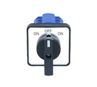 1PCS SZW26/LW26-20 Dual Power Supply Reversing And Forward/Reverse Selection Rotary On/off Switch ON-OFF-ON 3 Position 12 Screw(ON OFF ON 48X48mm)