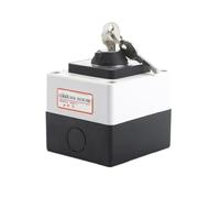 1PCS SZW26/LW26-20 ON-OFF-ON 20A 1 Phase Selector Universal Cam Changeover Key Switch With Waterproof And dustproof Sealed Box