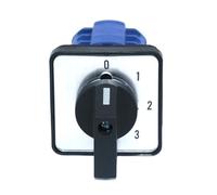 1PCS SZW26/LW26-20 Ui 660V 0-1-2-3 Three-Phase Changeover Switch 4-Position Selector 64x64 48x48 Mm Panel Mount Cam