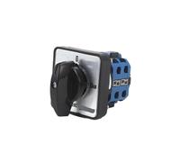 1pcs SZW26/LW26-20 YH2.2 20A 2 Poles 8 Screws 4 Positions Selector Voltage Transfer Rotary Cam Changeover Voltmeter Switch(20A YH2.2 48X48mm)