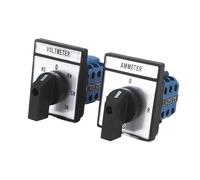 1pcs SZW26/LW26-20 YH5.3 LH3.3 20A 3 Poles 12 Screws Ammeter 4 Positions Voltmeter 7 Positions Rotary Cam Changeover Switch(20A LH3.3)