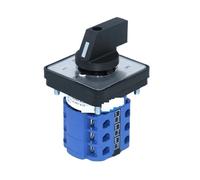 1PCS SZW26/LW26-20A/0-6.3 Six-Circuit Wirings 64/48mm Panel 3 Phase 12 Terminal Voltage 660V Switching Power Cam Switch(0-5.3 012345 48x48mm)