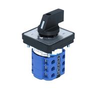 1PCS SZW26/LW26-20A/0-6.3 Six-Circuit Wirings 64/48mm Panel 3 Phase 12 Terminal Voltage 660V Switching Power Cam Switch(0-5.3 012345 64X64mm)