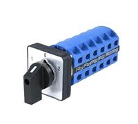1pcs SZW26/LW26-25 3 Positions 6 Phase 24 Terminals Screw 660V 25A 48x48Mm Panel Selector Control Rotary Changeover Cam Switch