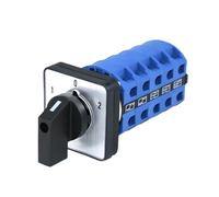 1PCS SZW26/LW26-25 5 Phase Electric Rotary Knob Selector Cam Changeover Switch 3 Positions 20 Terminals 660V 25A 48x48 Mm Panel