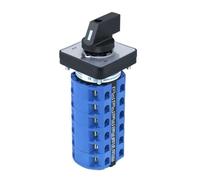 1pcs SZW26/LW26-25 6 Phase 24 Terminals 3 Positions 660V 25A 48x48Mm Panel Selector Control Rotary Changeover Cam Switch