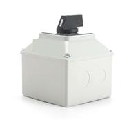1pcs SZW26/LW26-32 32A 3 Position 1-0-2 ON OFF ON 2 Phase Manual Universal Changeover Rotary Cam Switch With Waterproof Box