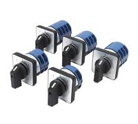1pcs SZW26/LW26-32 32A On Off On 3 Position 1-4 Phase 1-0-2 Universal Cam Changeover Switch 660V 4/8/12/16 Terminals(32A D404.4)