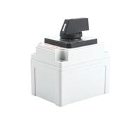 1pcs SZW26/LW26-32/D202.2EF 32A 3 Position 2 Phase 1 0 2 Panel Universal Changeover Rotary Knob Cam Switch With Waterproof Box