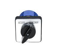 1PCS SZW26/LW26-32 N5938.3 660V 32A 12 Terminas Universal Rotary Cam Changeover Switch 2 Position AC 220V 380V
