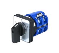 1pcs SZW26/LW26-63 63A 1-2-3 3 Position 2 Phase 8 Terminals Electrical Universal Rotary Changeover Cam Switch