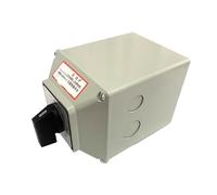 1pcs SZW26/LW26-63 63A 5 Position 4 Poles 16 Terminals Universal Rotary Switch Changeover Control Cam Switch With Exterior Box