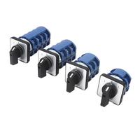 1pcs SZW26/LW26-63 63A 660V ON OFF ON Universal Rotary Change Over Cam Switch 1/2/3/4 Phases 4/8/12/16 Terminals(63A D303.3)