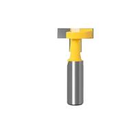 1Pcs T-Slot T-Track Slotting Router Bit - 12mm 1/2'' Shank Milling Cutter For Woodworking Multifunction Chisel(12x27x8mm)