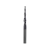 1pcs Tapered Ball Nose Carving End Mill 3.175-8mm Shank CNC Router Bit R0.25-R2 Solid Carbide Spiral Wood Metal Milling Cutter(R2.0-47-D8-TiAlN)