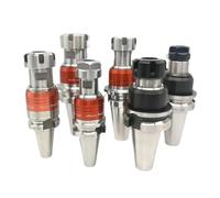 1pcs Tapping Tool BT30 BT40 BT50 TER16 TER20 TER25 TER32 Tool Holder Collet Chuck Flexible Floating Taps Chuck CNC Machine Tools Part(BT50-TER32-120L)
