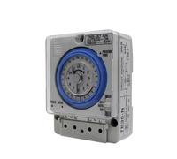 1pcs TB35N Programmable Mechanical Timer Switch - 100-240V 15A Din Rail Water Heater Controller for Home and Office Automation