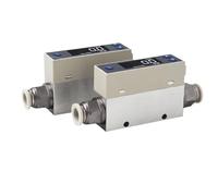 1pcs TC5200 Digital Gas Mass Flow Meter RS485 4-20mA Thermal Flowes Sensor 50mLmin-2000Lmin(TC5200-500L-A)