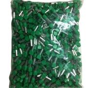 1pcs TE6014 Twin Dual Entry Wire Bootlace Ferrules 2 X 6.0mm2, 14.0mm Pin Length For 2 X 10 AWG