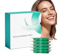 1Pcs Teeth Whitening Trays,LED Teeth Whitening Kit,Mouth Trays for Teeth Whitening,Thin Moldable Mouth Tray Fits Perfectly to Each Tooth,Formulated by Dentists,Perfect Fit,Teeth Protecting,Enamel-Safe