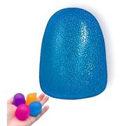 1PCS Textured Stress Balls for Adults,Squishy Fidget Toy,Sensory Toys Mesh Stress Relief Balls,Anxiety Relief Stress Balls,Finger Exercise Ball Stress Toys,Sticky Squishy(Color Random)