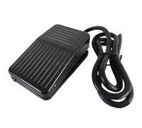 1Pcs TFS-01 Black Foot Pedal Switch AC 250V 10A SPDT NO NC Antislip Plastic Momentary Power FS-1 With 0.2/1/2M Electric Wire(1 Meter Wire)