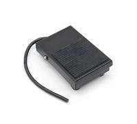 1pcs TFS-1 iron shell anti slip instantaneous power switch with 15CM wire 220V AC10A waterproof SPDT black 1NO1NC controller