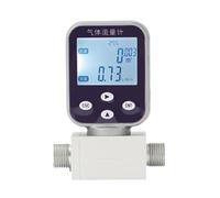 1pcs Thermal Gas Flow Meter G3/8 Male DN10 Mass Flow Sensor RS485 Output(Nitrogen-3-300L-min)
