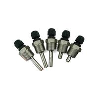 1pcs Thermowell Immersion Sleeve Pocket Stainless Steel 304 BSP 1/2" for Max 6mm Or Max 8mm Wire PT100 PT1000 Pipe L30-L200mm (Color : ID 6mm, Size : L 50mm)