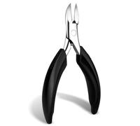 1Pcs Thick Toenail Trimmer Clipper Stainless Steel Professional Ingrown Nail Cutter,Black