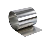 1pcs Thickness 0.05mm ~ 0.5mm Width 30mm Length 1m 304 Stainless Steel Foil Strip Sheet Thin Plate/Foil Corrosion Resistance(0.1mm)