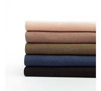 1PCS Thin Cotton Spandex Rib Fabric 160 GSM for Summer T-Shirt and Tops Stretchy Jersey Cuff Fabric 0.25m/0.5m/Piece A0275 Fabric for Sewing(22,50x135cm)