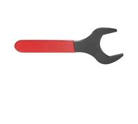 1Pcs Thin Single Open End Wrench 15 Degree Offset Angle Flat Head U-Shaped Spanner Blackening 7-32mm Metric(28mm)