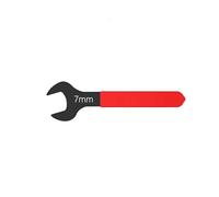 1Pcs Thin Single Open End Wrench 7-32mm Metric Flat Head U-Shaped Spanner Blackening 15 Degree Offset Angle(14mm)