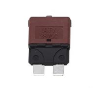 1PCS Thin Type Circuit Breaker Blade Fuse for Auto and Marine Use Automatic Reset Capability, Compatible with ATC Standard Fuses (10A)